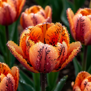 Тюльпан Литл Джем купить по цене от 199р. в интернет-магазине «Посадика» с доставкой почтой в в Кудровое и по всей России – [изображение №1].