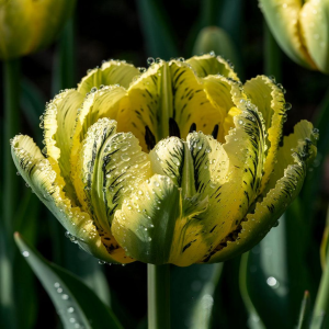 Тюльпан Стар Даст купить по цене от 229р. в интернет-магазине «Посадика» с доставкой почтой в в Кудровое и по всей России – [изображение №1].