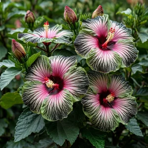 Гибискус Амбер Лайт купить по цене от 490р. в интернет-магазине «Посадика» с доставкой почтой в в Кудровое и по всей России – [изображение №1].